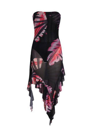 Atlas Tropical Stylish Leaf Dress