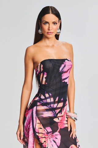 Atlas Tropical Stylish Leaf Dress