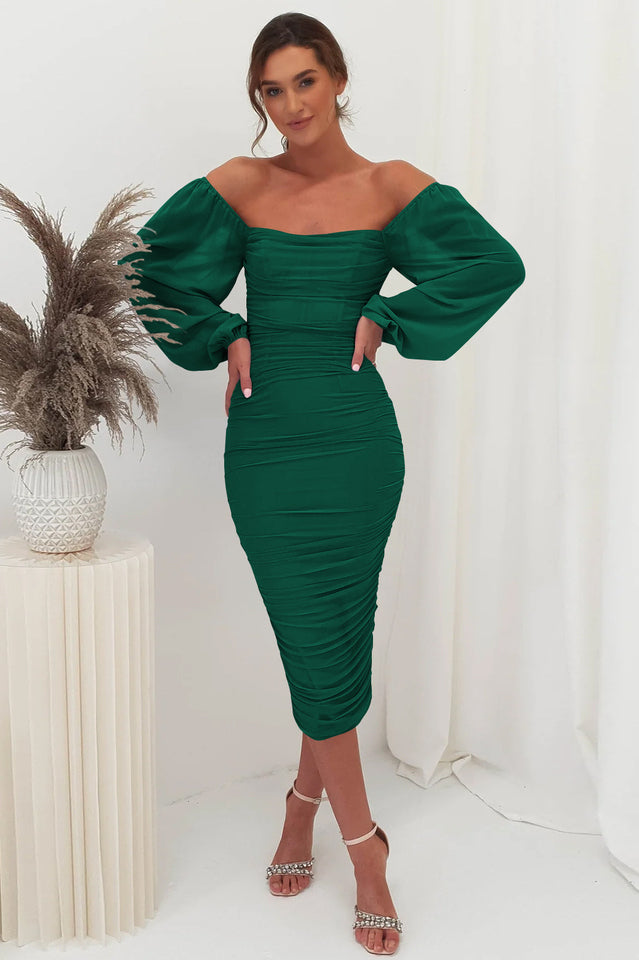 Brooklyn Love Stylish Midi Dress