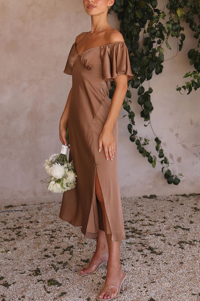 Louisa Elegant Midi Dress