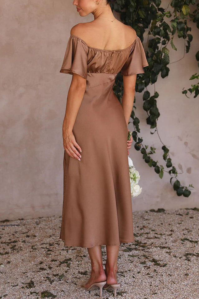 Louisa Elegant Midi Dress