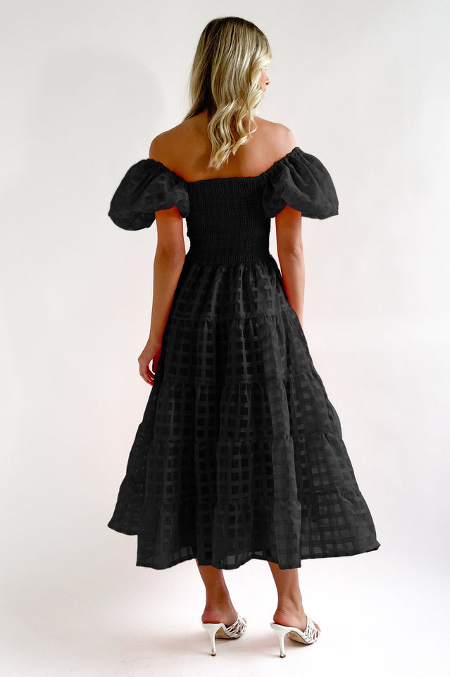 Gin Elegant Midi Dress