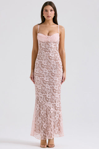 Azzurra Rose Stylish Lace Dress