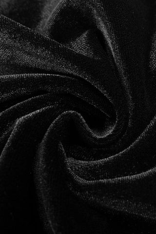 Palma Strapless Stylish Velvet Dress