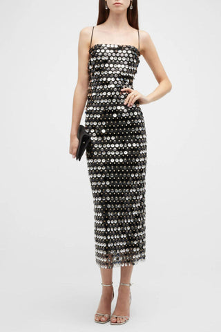 Phoenix Midi Stylish Dress in Sequins