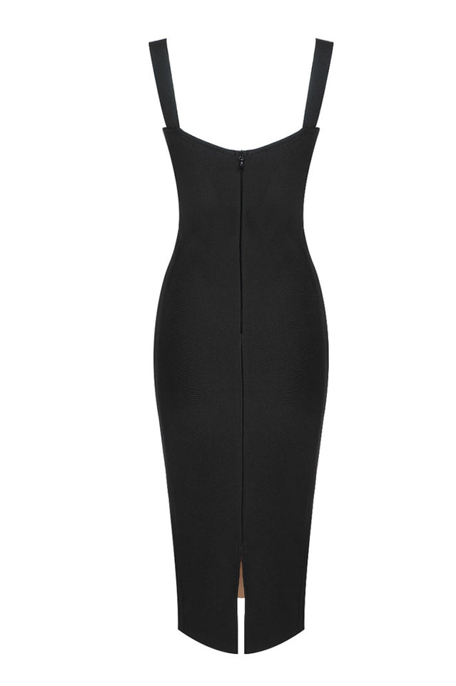 Poem Sling Stylish Dress With Lace