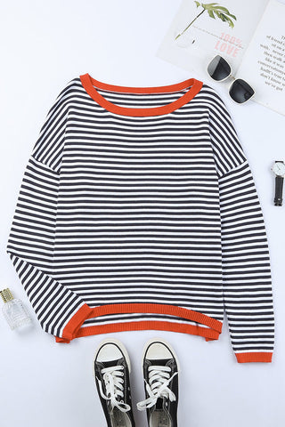 All Around The Charming Way Striped Top