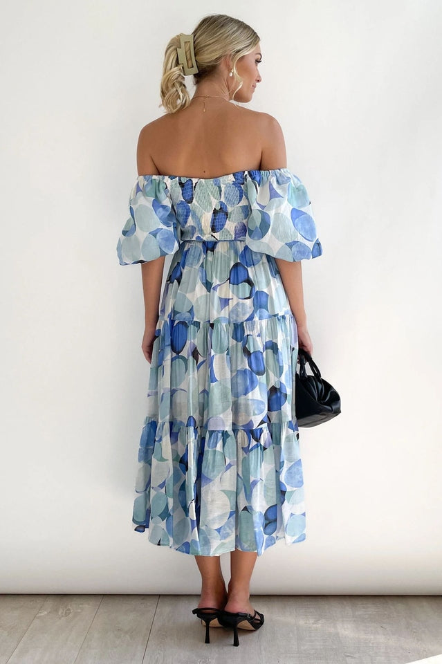 Flossy Elegant Midi Dress