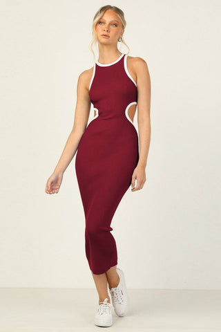 Claudia Elegant Midi Dress