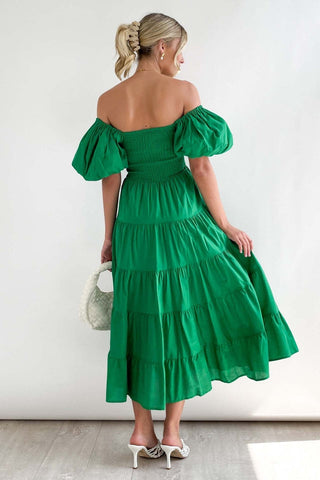 Anne Elegant Tiered Dress