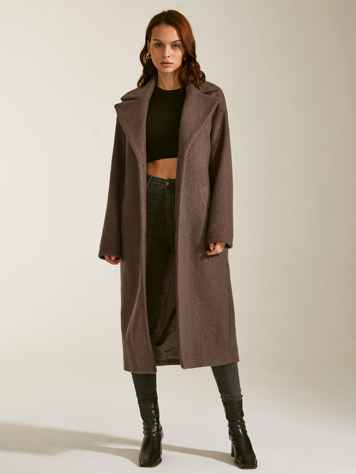 Oversized Essential Graceful Long Coat