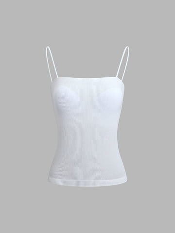 Basic Cami Graceful Padded Tank Top