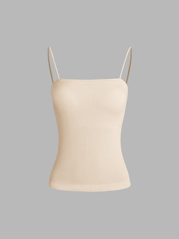 Basic Cami Graceful Padded Tank Top