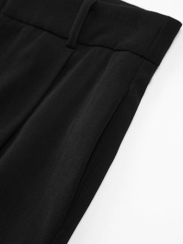 Basic Baggy Wide Trendy Leg Dress Pants