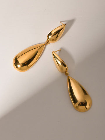 Double Charming Teardrop Earrings