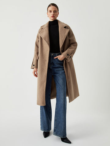 Oversized Charming Wool Coat