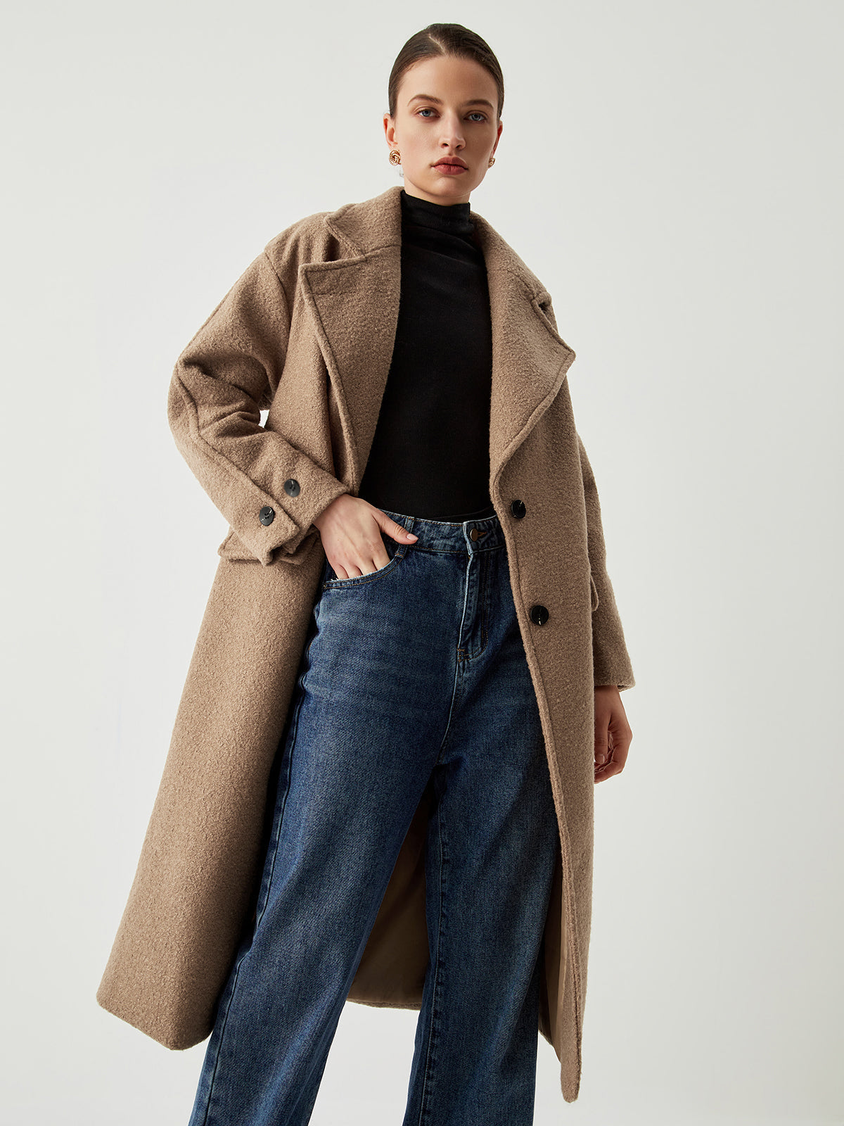 Oversized Charming Wool Coat