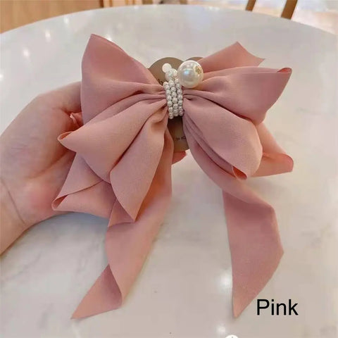 Big Ribbon Bowknot Spring Ponytail Fashion Christmas Hair Accessory