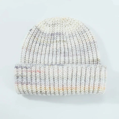 Containing Wool Knitted Cap Female Warm Autumn Winter Hat