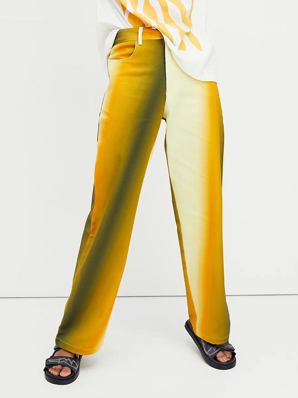 High Waisted Gradient Pants