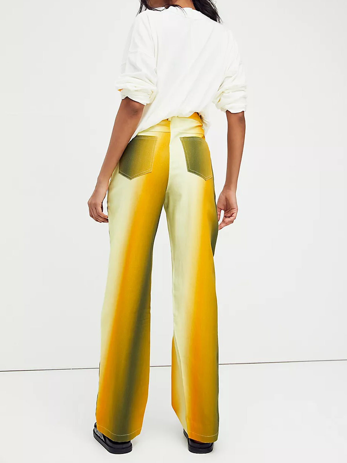 High Waisted Gradient Pants