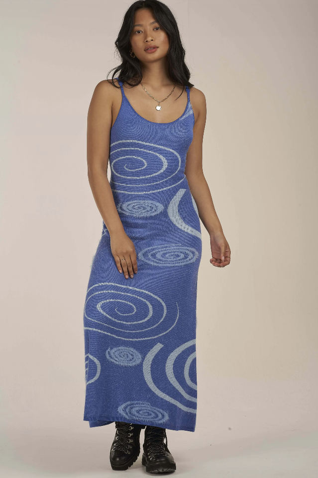 Hockney Elegant Midi Dress