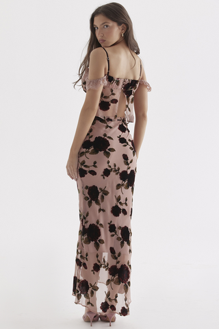 Pink Rose Dessert Top Graceful + Craft Skirt Set