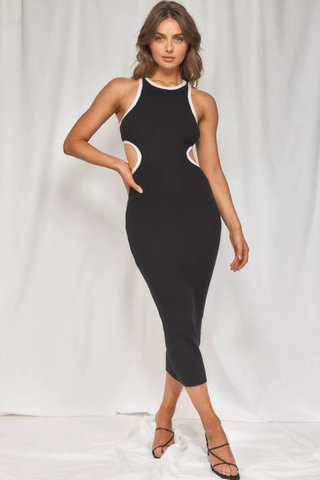 Claudia Elegant Midi Dress