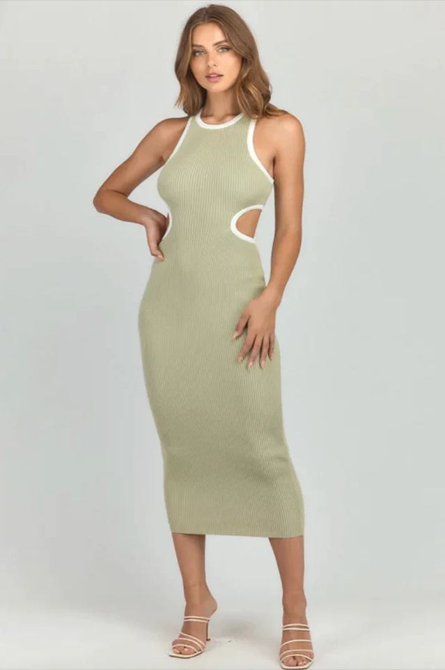 Claudia Elegant Midi Dress