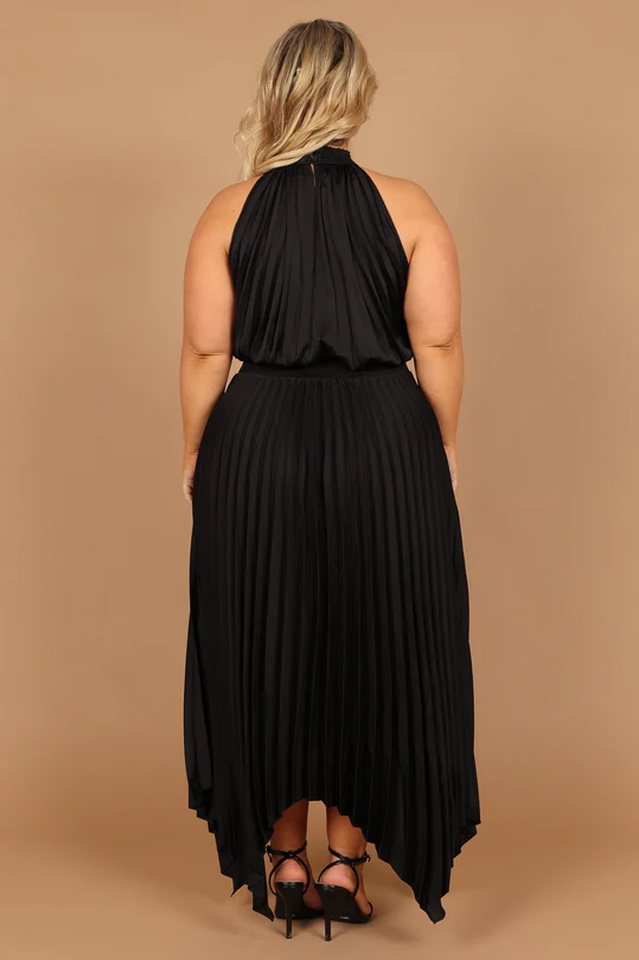 Dominique Elegant Midi Dress