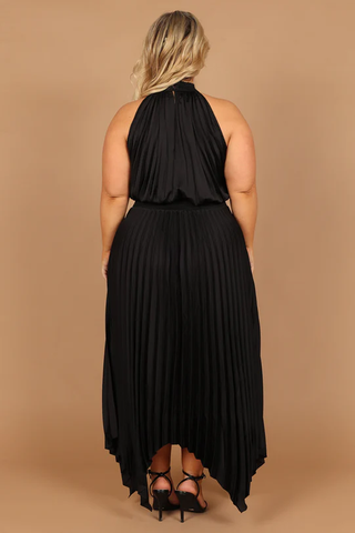 Dominique Elegant Midi Dress