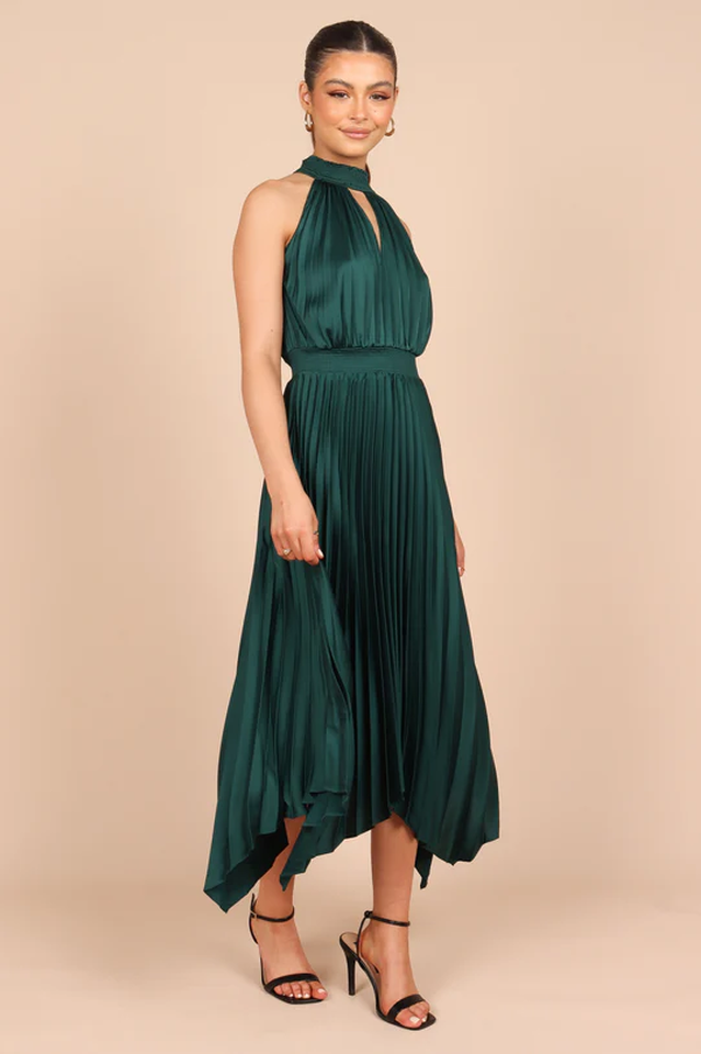 Dominique Elegant Midi Dress