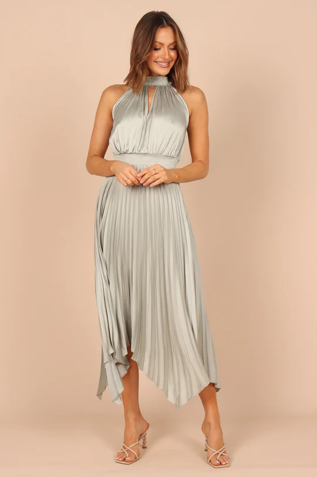 Dominique Elegant Midi Dress