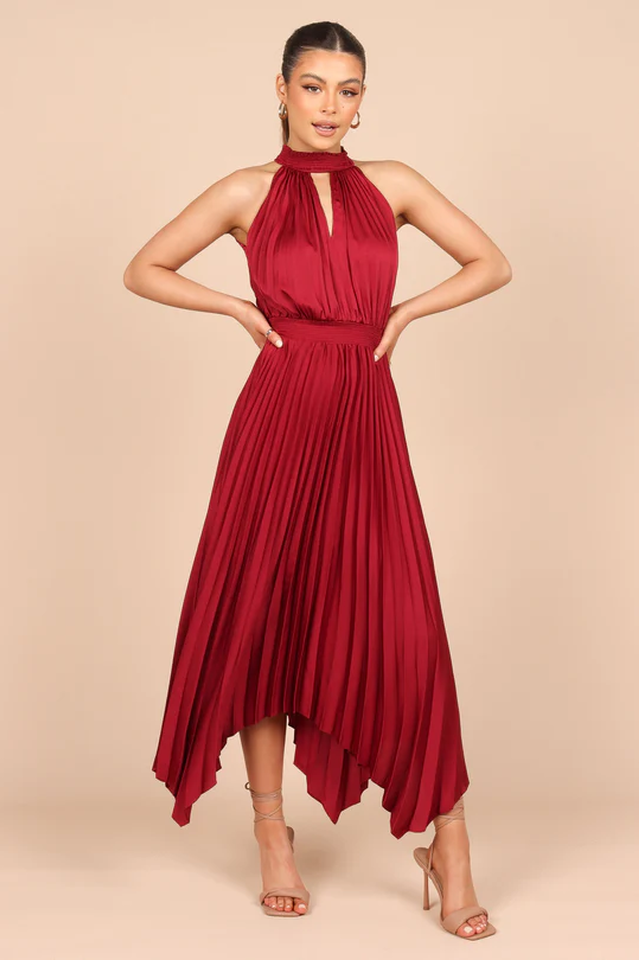 Dominique Elegant Midi Dress