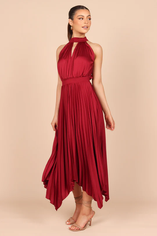 Dominique Elegant Midi Dress