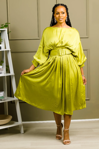 Tami Elegant Midi Dress