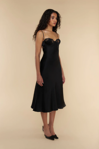 Ballet Elegant Dress Noir