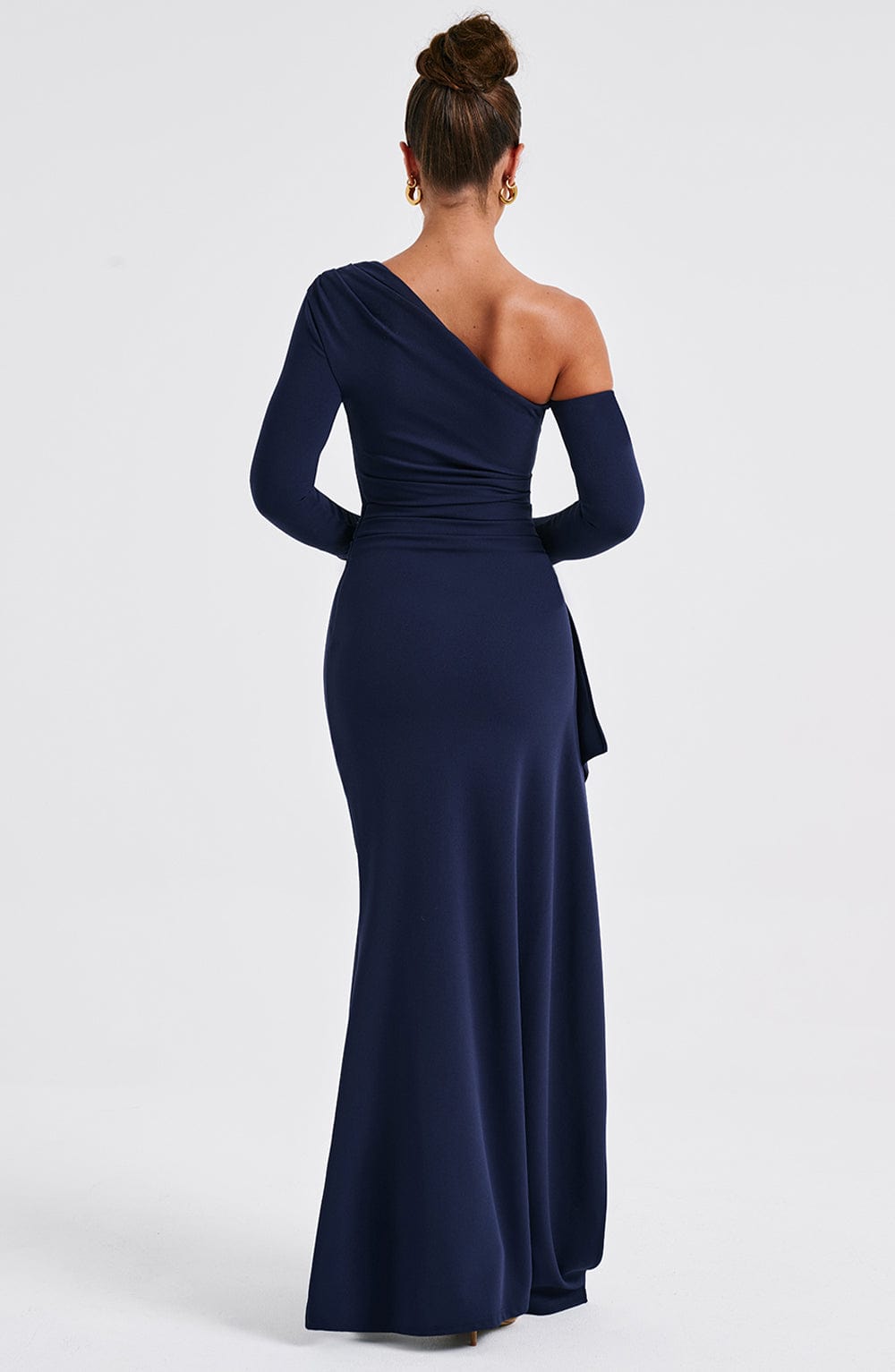 Abrielle Maxi Graceful Dress - Navy