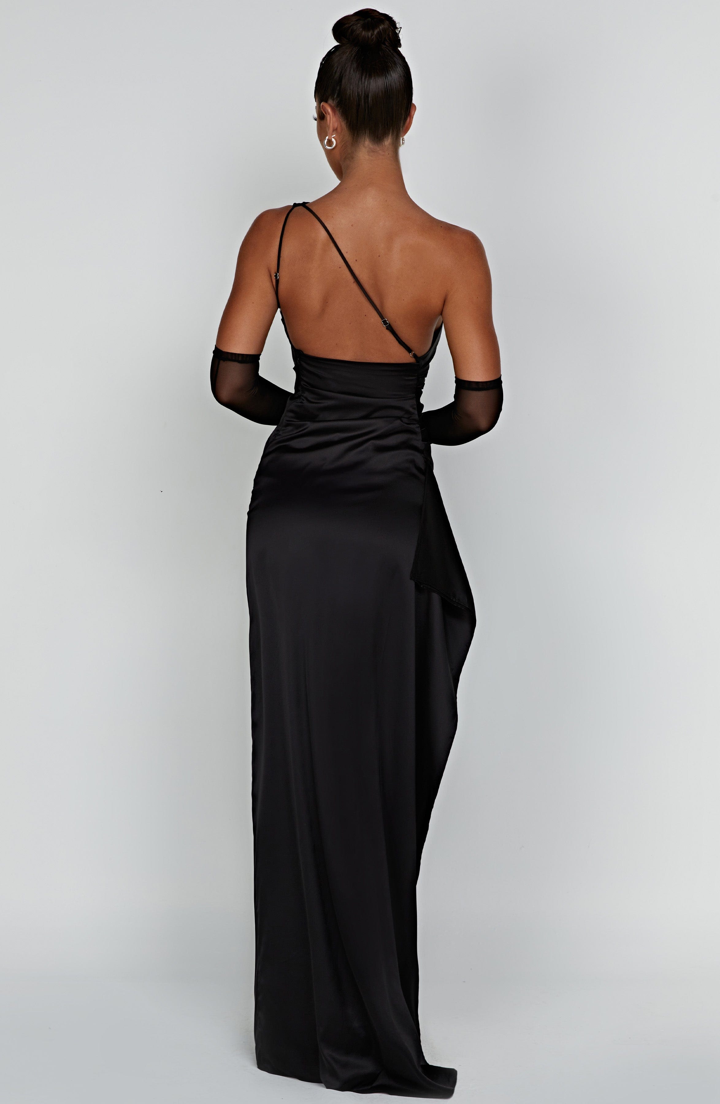 Ariel Maxi Graceful Dress - Black