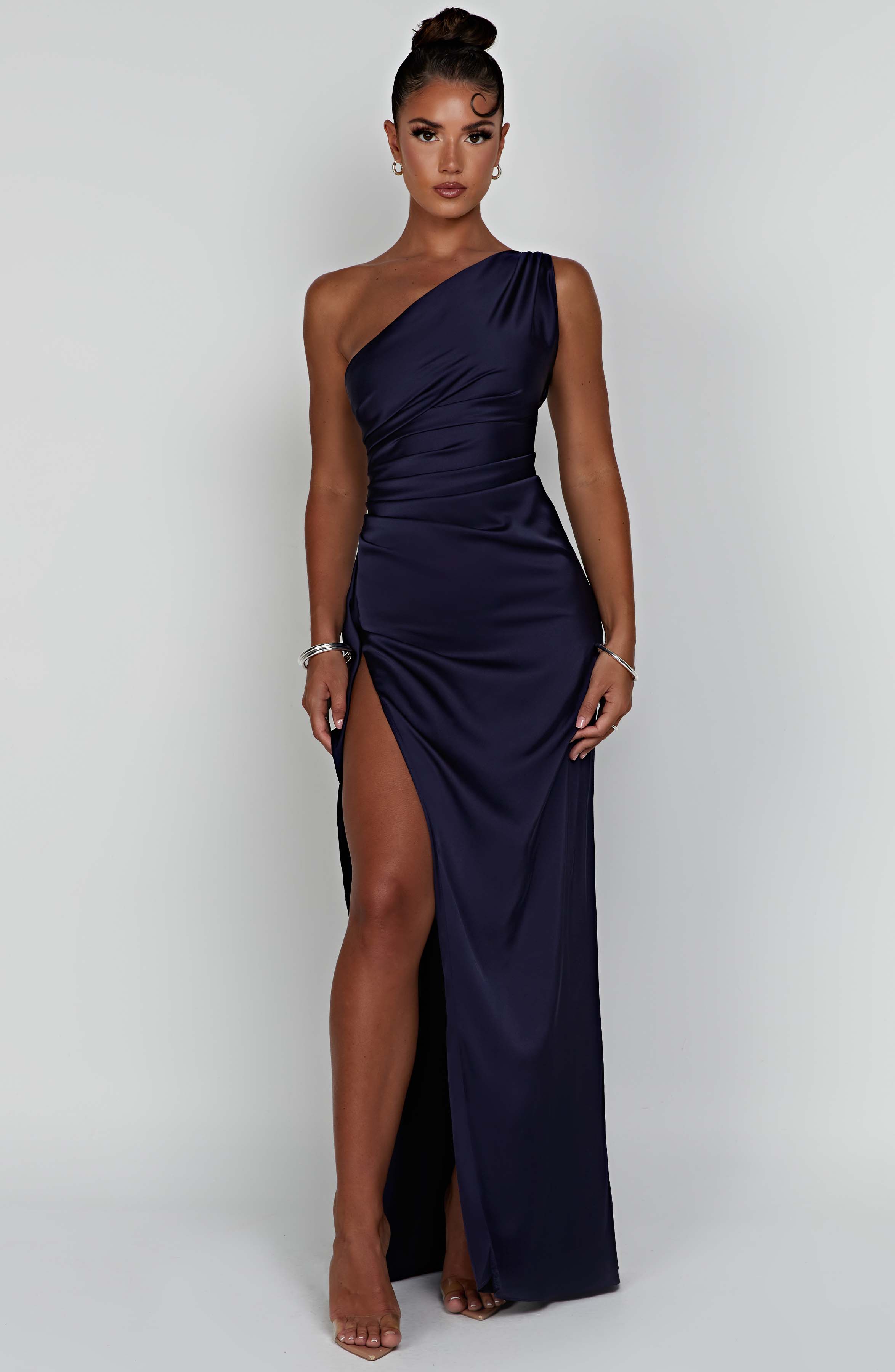 Ariel Maxi Graceful Dress - Navy