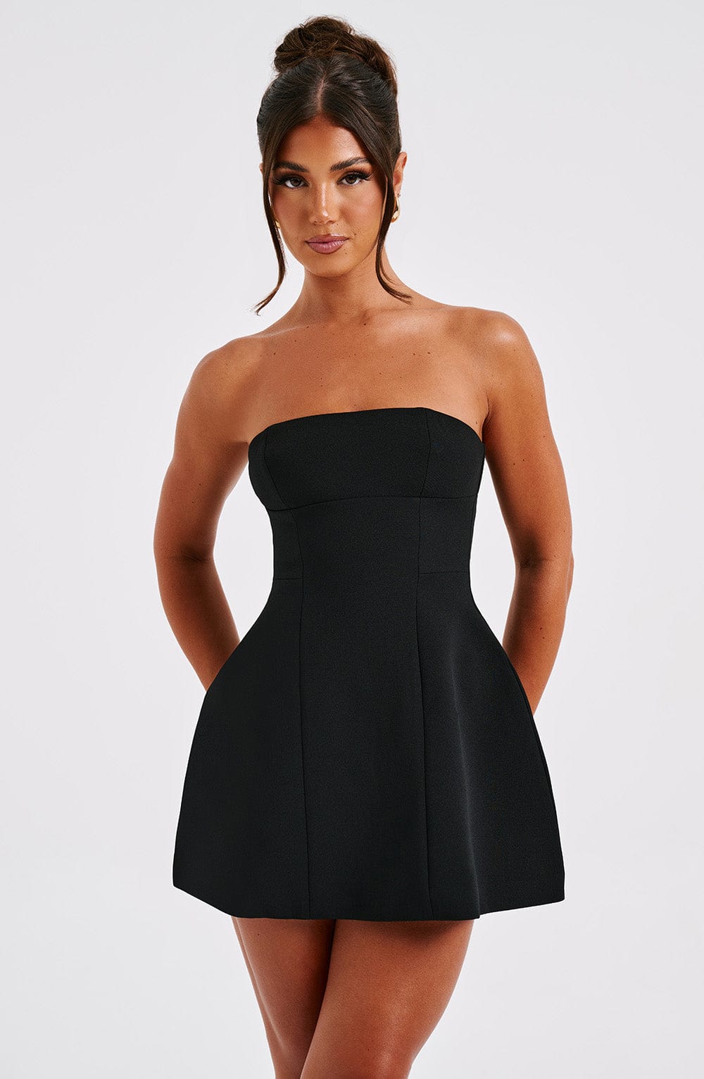 Asha Mini Graceful Dress - Black