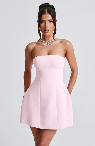 Asha Mini Graceful Dress - Blush