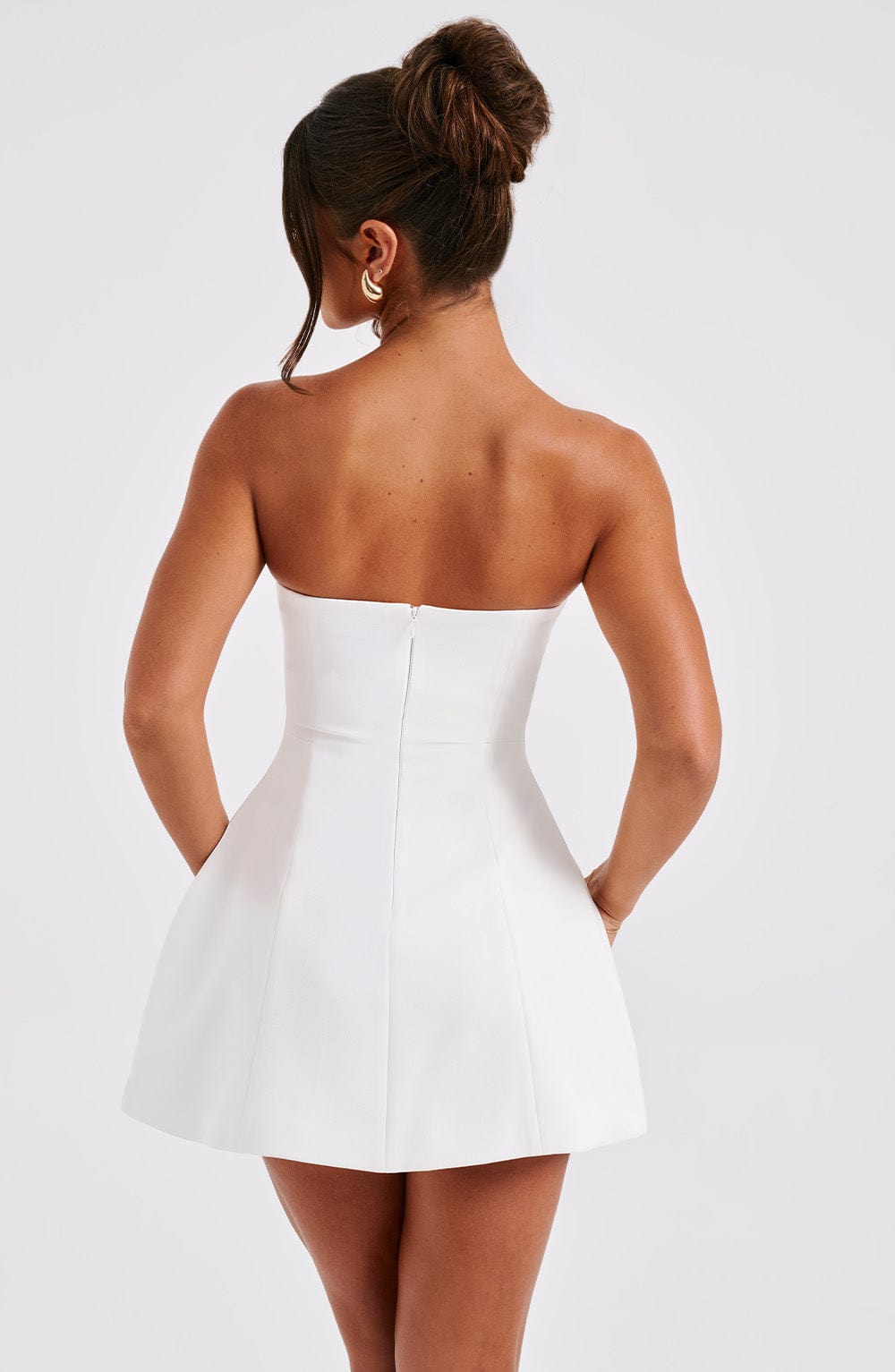 Asha Mini Graceful Dress - Ivory