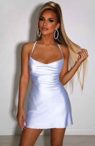 Avianna Mini Dress Trendy - Baby Blue