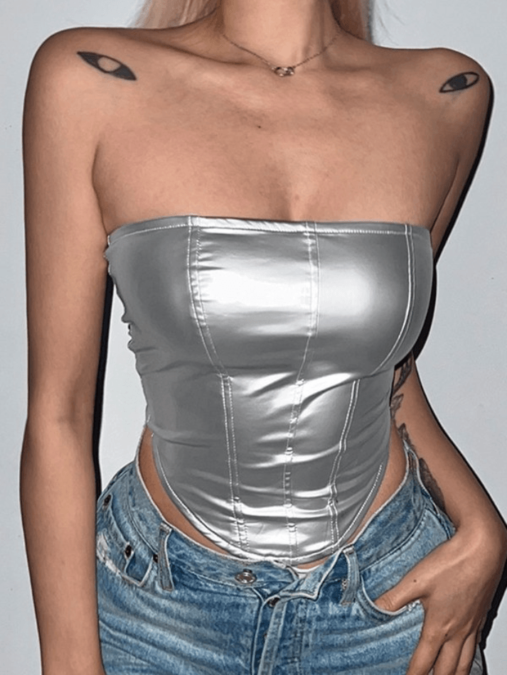 Bandeau Corset Top